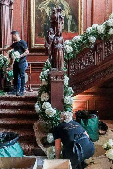 Behind the Scenes | The Cliveden Wedding of Kiko and Carl | Luxury Floral Designer | A Most British Country House