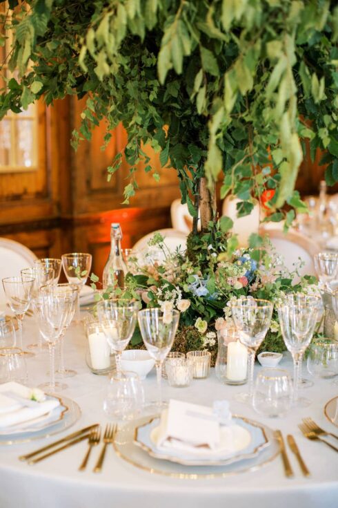 Whimsical woodland wedding | Hedsor House | Paula Rooney