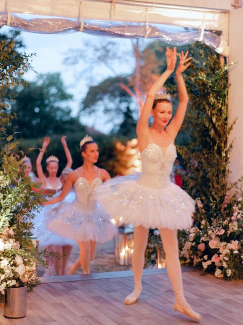 Wedding reception with Ballet dancers of Multi-cultural and Multi Day Wedding
