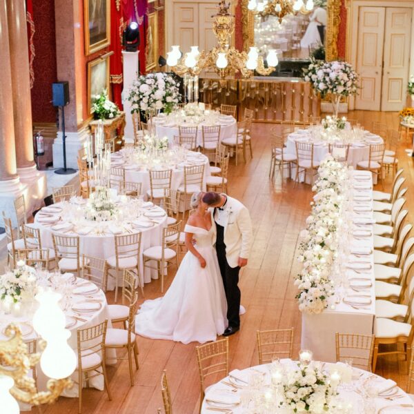 Goodwood house ballroom wedding reception
